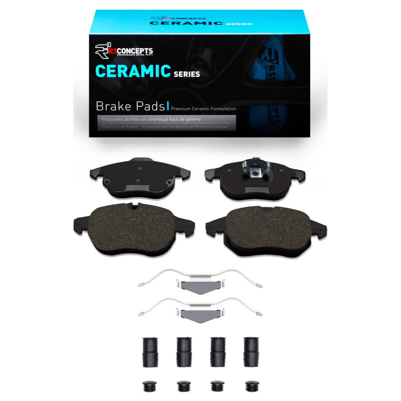 Saab 9-3 Ceramic Brake Pads - Front - R1 Concepts - `03-`05